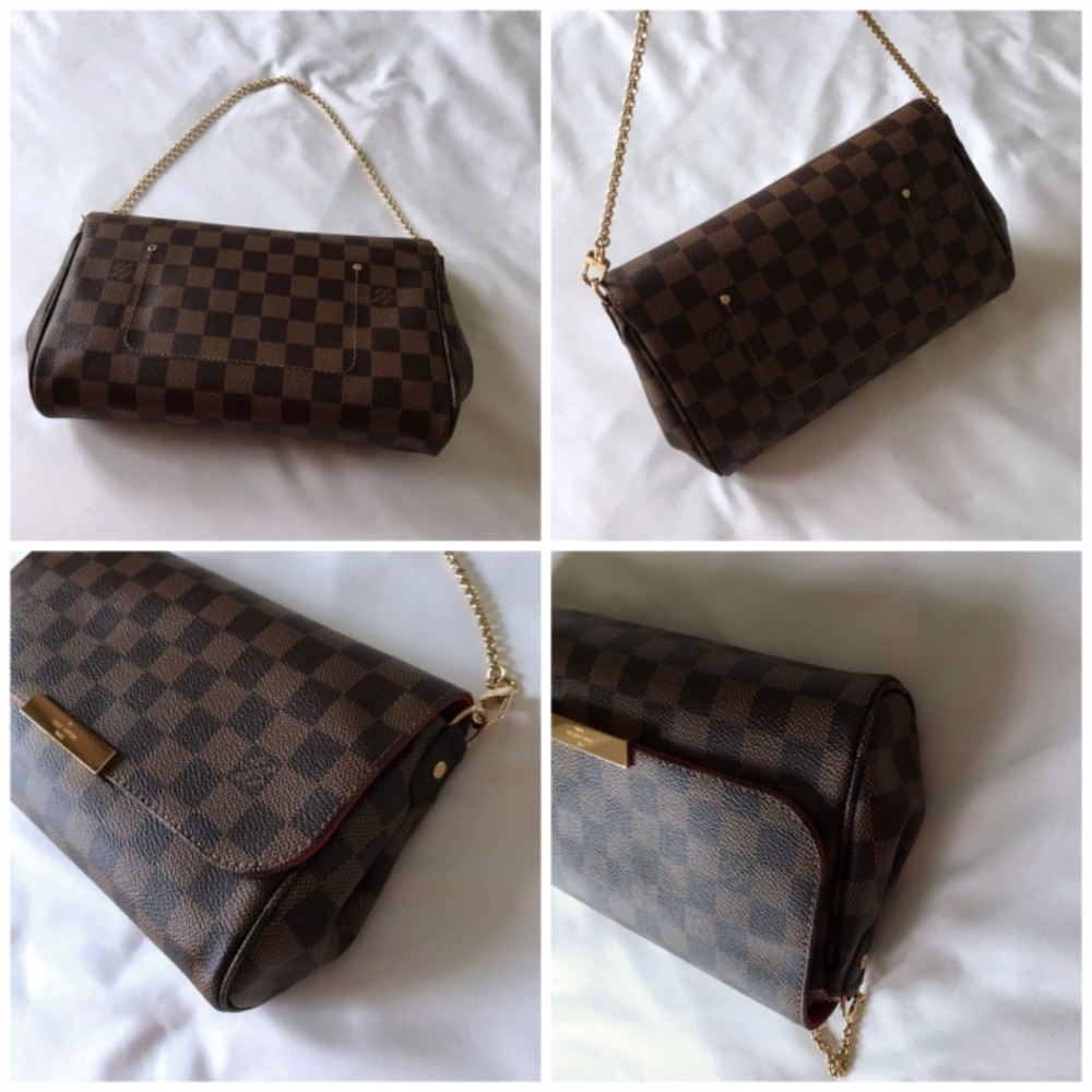 2019 Authentic Louis Vuitton Favorite MM Damier - Picture 1 of 1